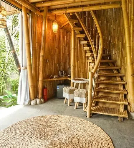 Eco Bamboo Island Bali - Bamboo House #4 * Selat