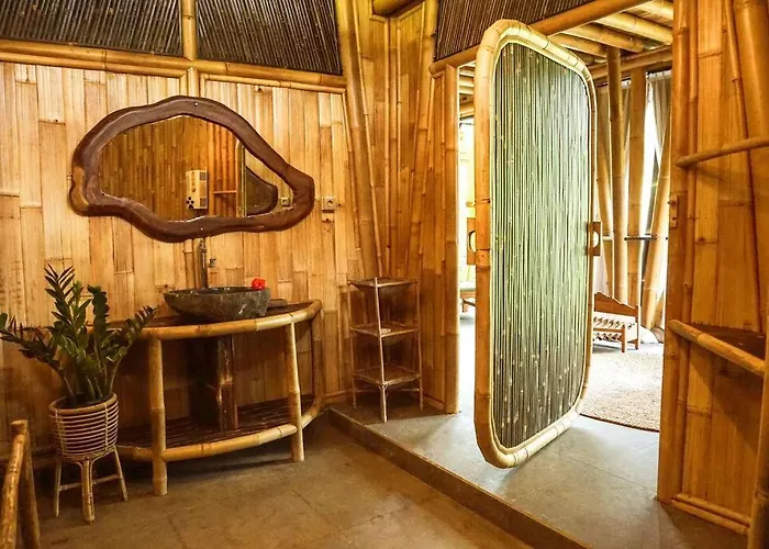 Eco Bamboo Island Bali - Bamboo House #4 Selat