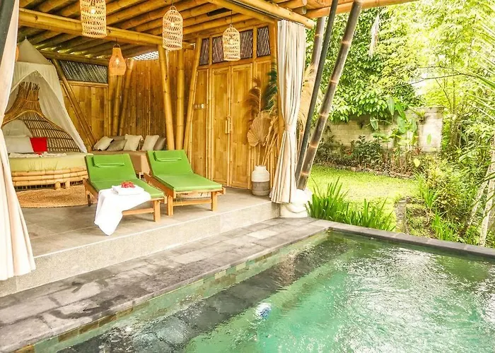 Eco Bamboo Island Bali - Bamboo House #4 Selat